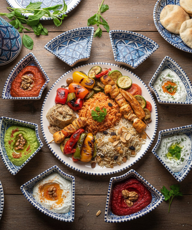 Tapas-Schale Rund – handgefertigt