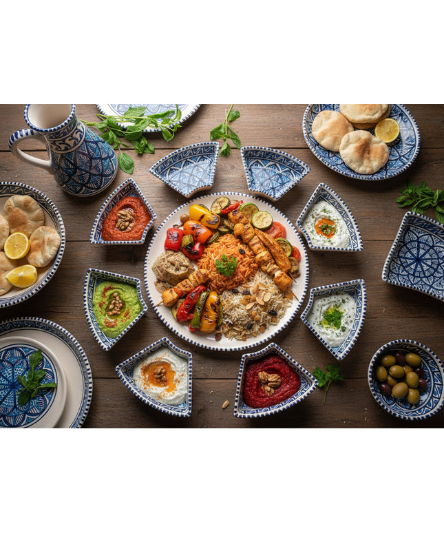 Tapas-Schale Rund – handgefertigt