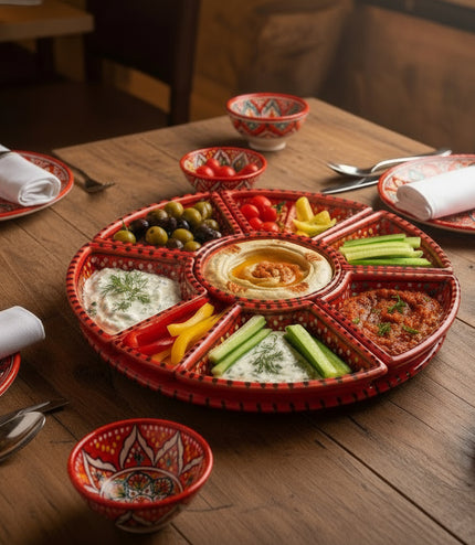 Tapas-Schale Rund – handgefertigt