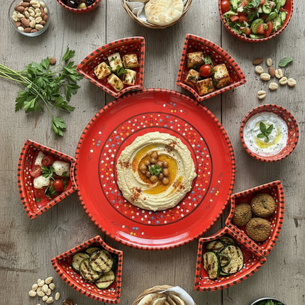 Tapas-Schale Rund – handgefertigt - Aleya Keramik