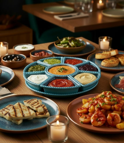 Tapas-Schale Rund – handgefertigt