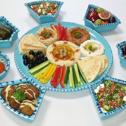 Tapas-Schale Rund – handgefertigt - Aleya Keramik