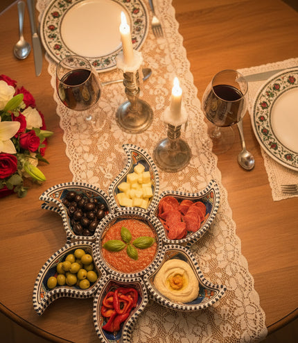 Tapas-Schale „Sonne“ – handgefertigt