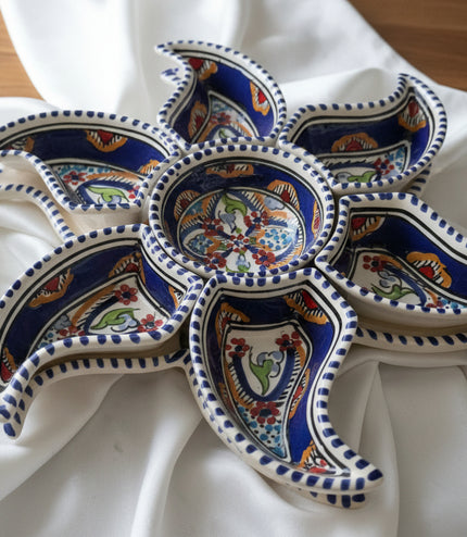 Tapas-Schale „Sonne“ – handgefertigt