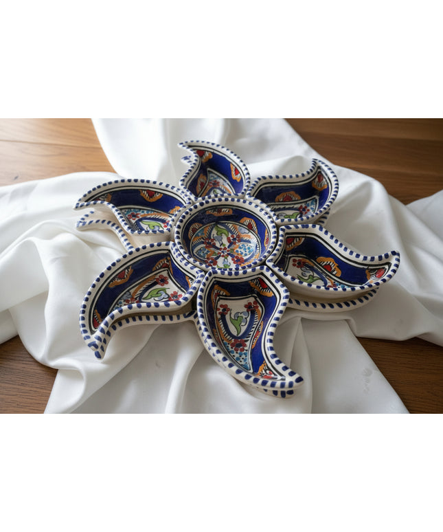 Tapas-Schale „Sonne“ – handgefertigt