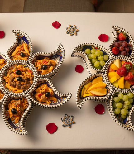 Tapas-Schale „Sonne“ – handgefertigt