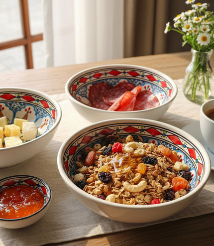 Müslischale aus Keramik – handgefertigt