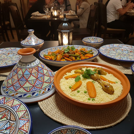 Tajine aus Keramik glasiert – handgefertigt - Aleya Keramik