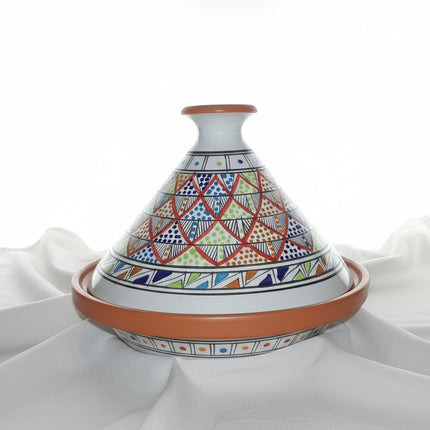 Tajine aus Keramik glasiert – handgefertigt - Aleya Keramik