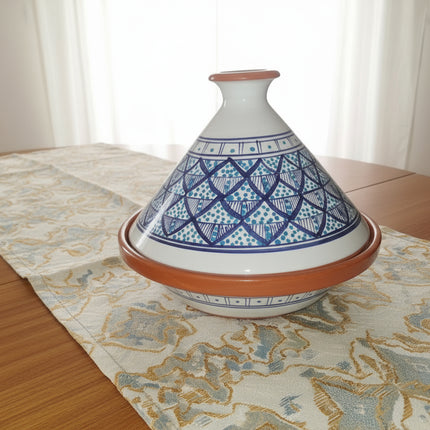 Tajine aus Keramik glasiert – handgefertigt - Aleya Keramik