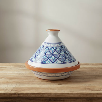 Tajine aus Keramik glasiert – handgefertigt - Aleya Keramik