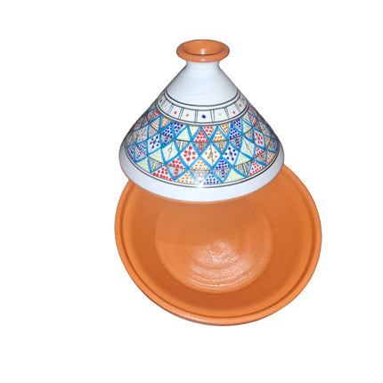 Tajine aus Keramik glasiert – handgefertigt - Aleya Keramik