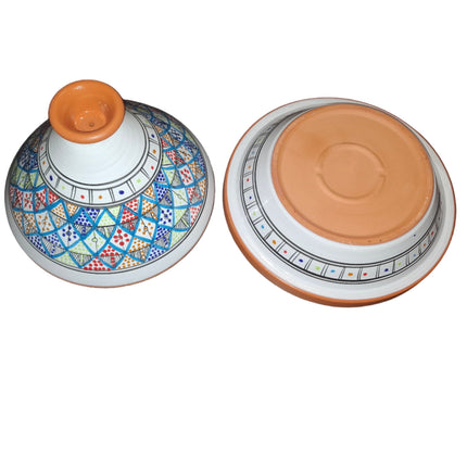Tajine aus Keramik glasiert – handgefertigt - Aleya Keramik