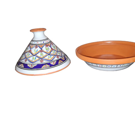 Tajine aus Keramik glasiert – handgefertigt - Aleya Keramik