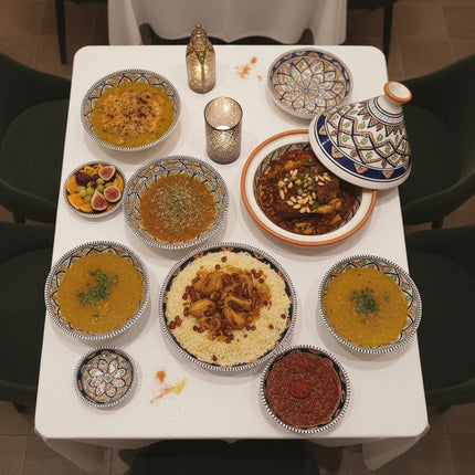 Tajine aus Keramik glasiert – handgefertigt - Aleya Keramik
