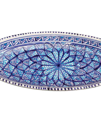 Keramik Ovale Schale