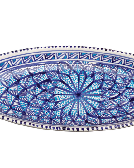 Keramik Ovale Schale