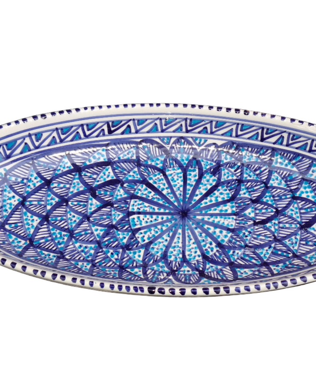 Keramik Ovale Schale