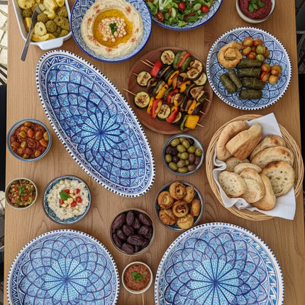 Keramik Ovale Schale - Aleya Keramik