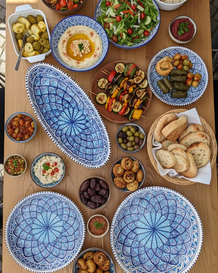 Keramik Ovale Schale