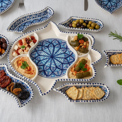 Tapas-Schale „Hand“ – handgefertigt - Aleya Keramik