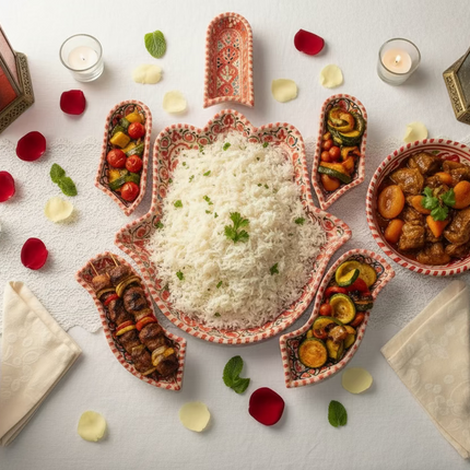 Tapas-Schale „Hand“ – handgefertigt - Aleya Keramik