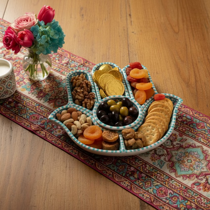Tapas-Schale „Hand“ – handgefertigt - Aleya Keramik