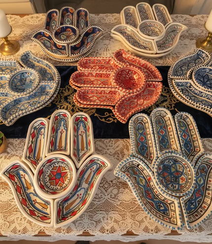Tapas-Schale „Hand“ – handgefertigt