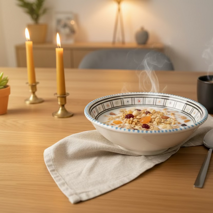 Müslischale aus Keramik – handgefertigt
