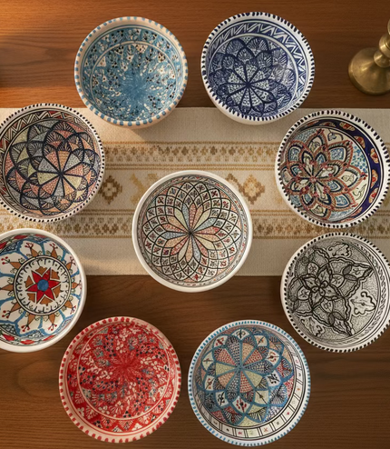 Müslischale aus Keramik – handgefertigt