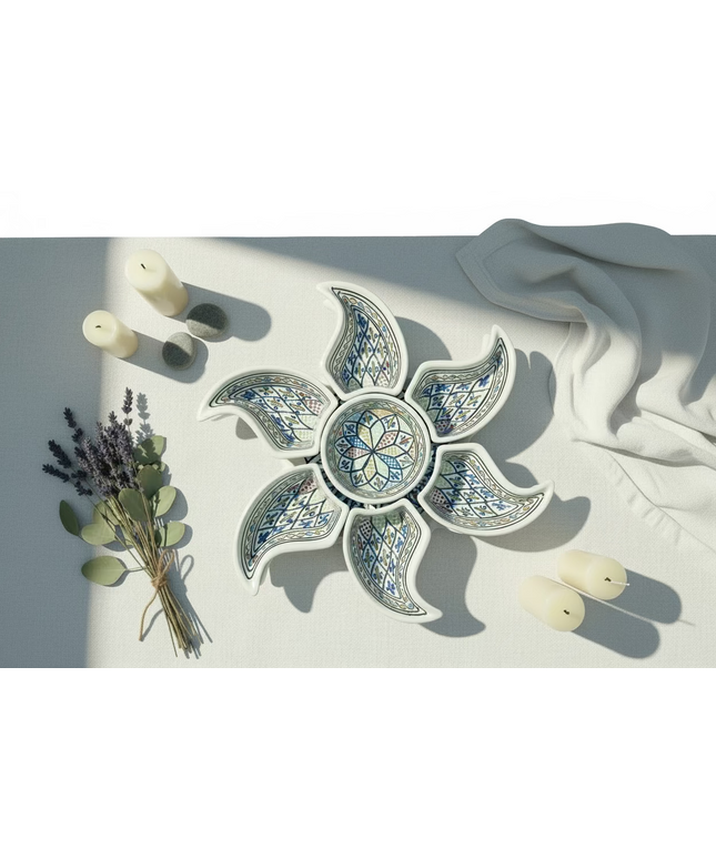 Tapas-Schale „Sonne“ – handgefertigt