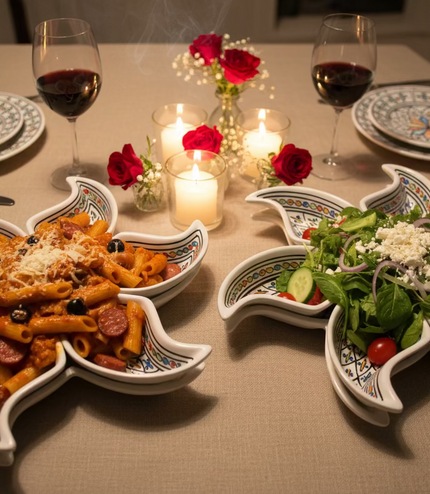 Tapas-Schale „Sonne“ – handgefertigt