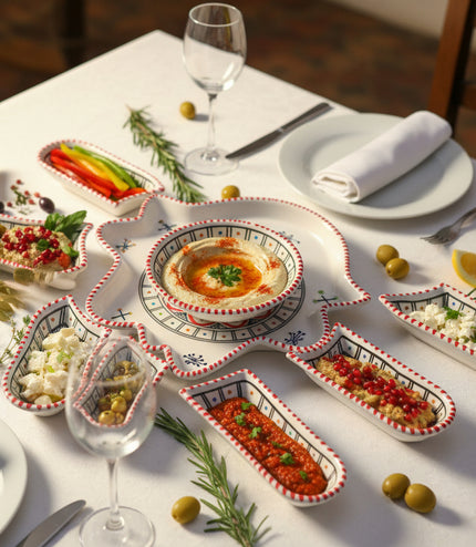Tapas-Schale „Hand“ – handgefertigt - Aleya Keramik