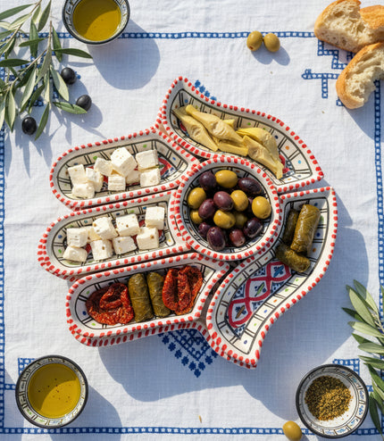 Tapas-Schale „Hand“ – handgefertigt - Aleya Keramik