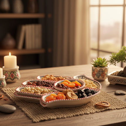 Tapas-Schale „Hand“ – handgefertigt - Aleya Keramik