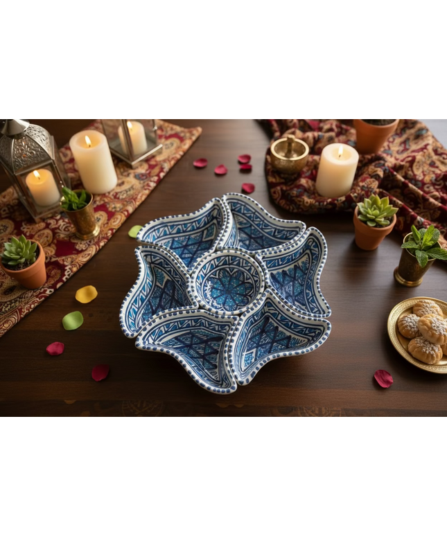 Tapas-Schale „Blume“ – handgefertigt