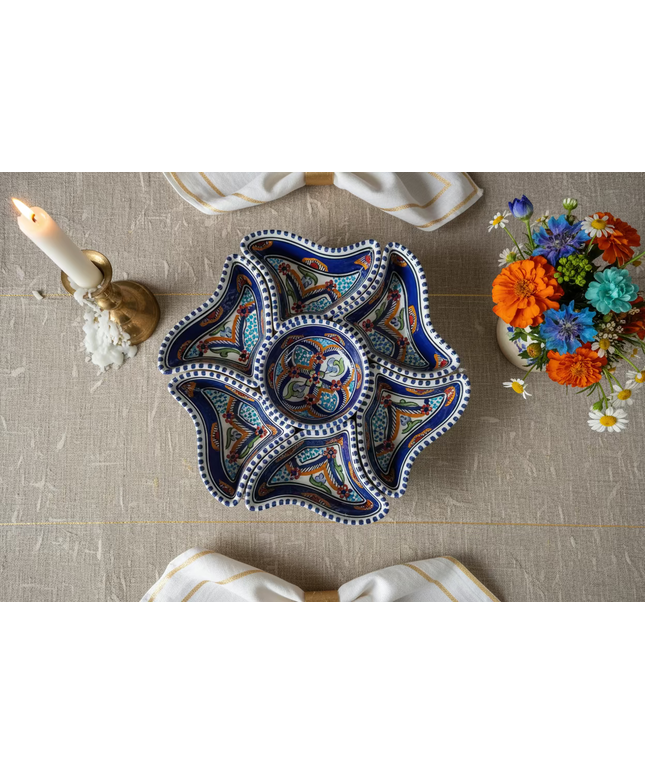 Tapas-Schale „Blume“ – handgefertigt