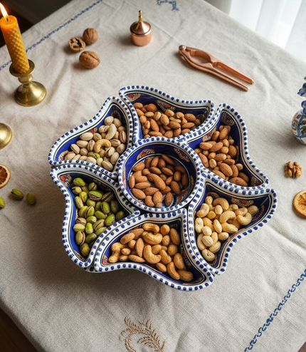 Tapas-Schale „Blume“ – handgefertigt