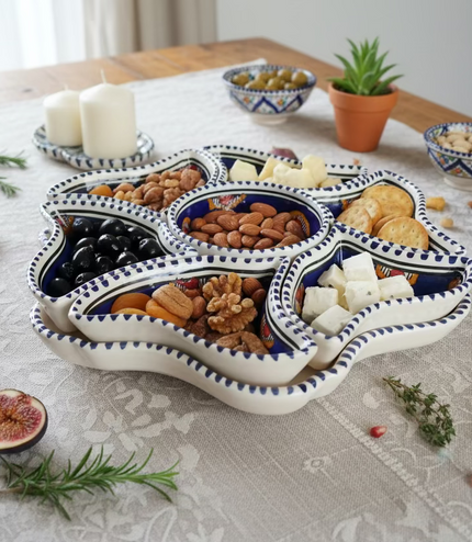 Tapas-Schale „Blume“ – handgefertigt