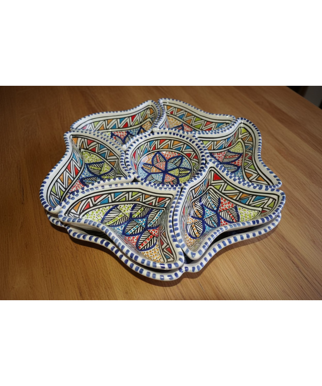 Tapas-Schale „Blume“ – handgefertigt