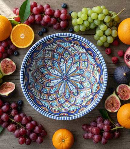 Tiefe Keramik-Schale – handgefertigt - Aleya Keramik