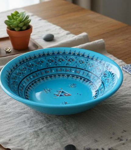 Tiefe Keramik-Schale – handgefertigt - Aleya Keramik