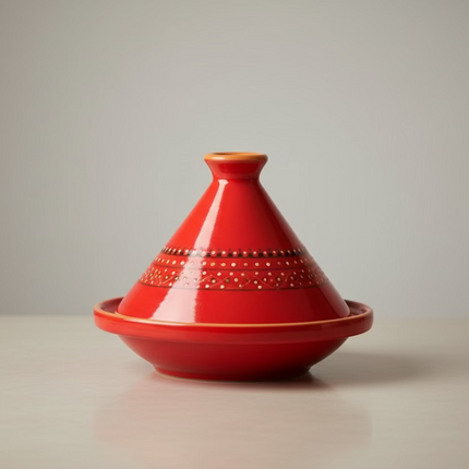 Tajine aus Keramik glasiert – handgefertigt