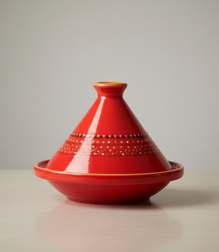 Tajine aus Keramik glasiert – handgefertigt