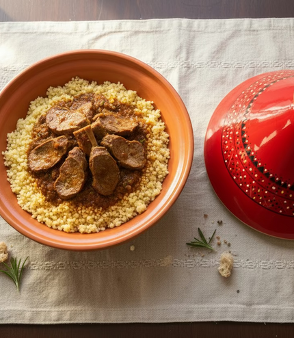 Tajine aus Keramik glasiert – handgefertigt