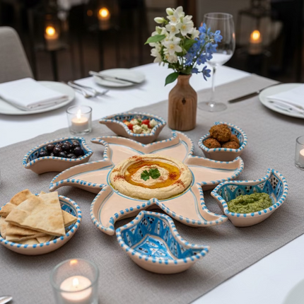 Tapas-Schale „Sonne“ – handgefertigt