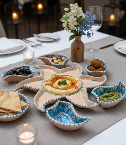 Tapas-Schale „Sonne“ – handgefertigt