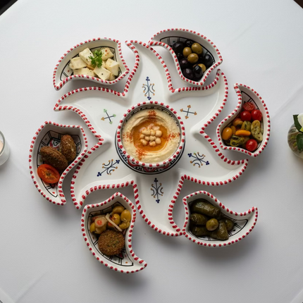 Tapas-Schale „Sonne“ – handgefertigt