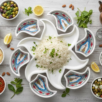 Tapas-Schale „Sonne“ – handgefertigt