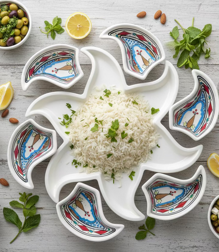 Tapas-Schale „Sonne“ – handgefertigt